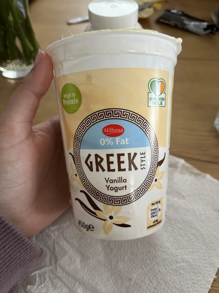 Greek Style Vanilla Yogurt