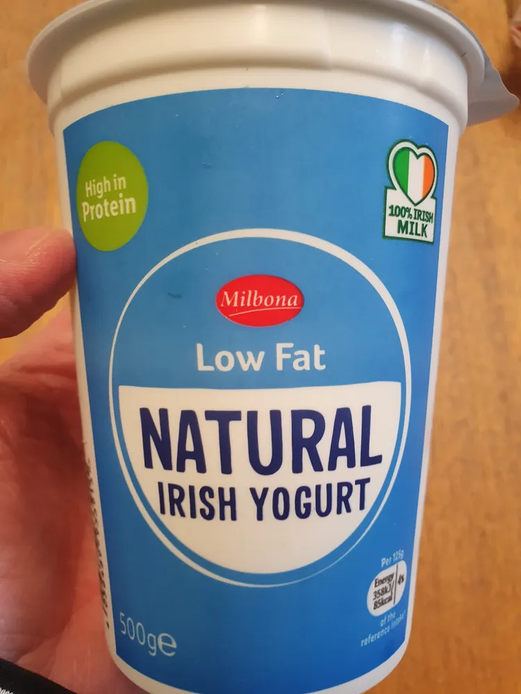 Low Fat Natural Irish Yogurt
