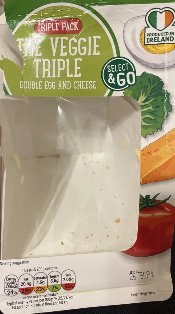 The veggie triple