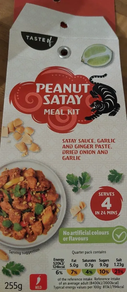 Peanut Satay Meal Kit