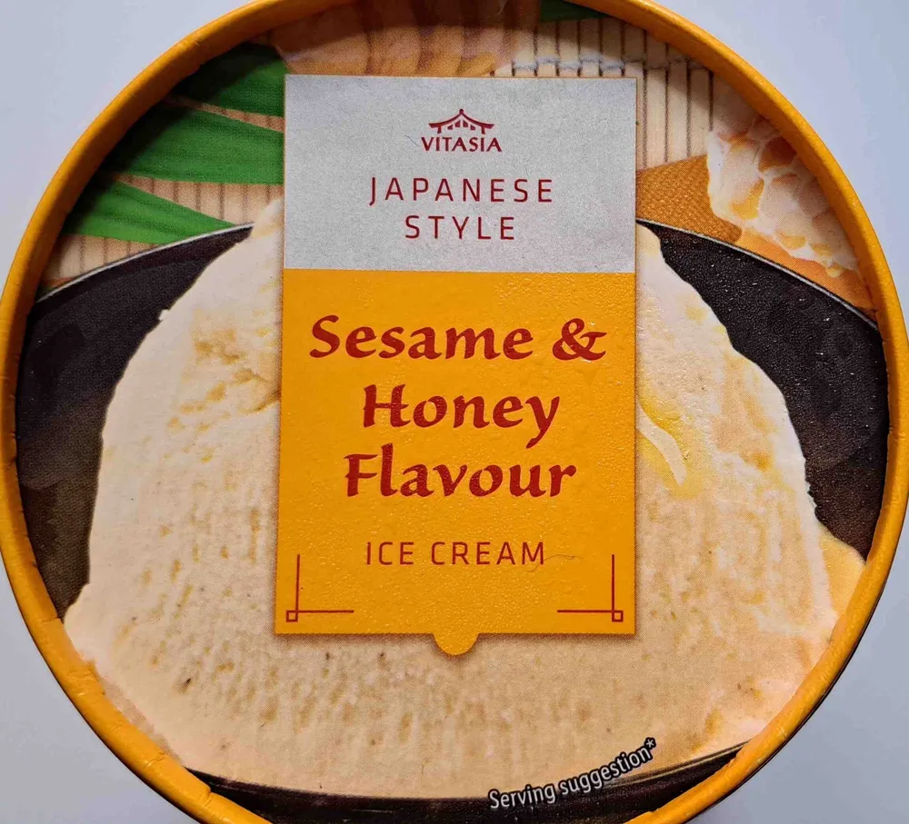 Sesame & Honey Flavour Ice Cream