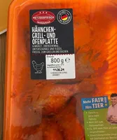 Hähnchen -Ofen-Platte
