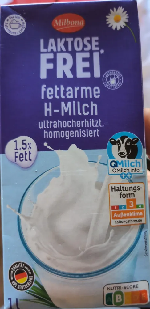 Milch Laktosefrei
