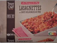 LASAGNETTES à la SAUCE BOLOGNAISE AU PORC