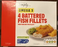 Battered White Fish Fillets