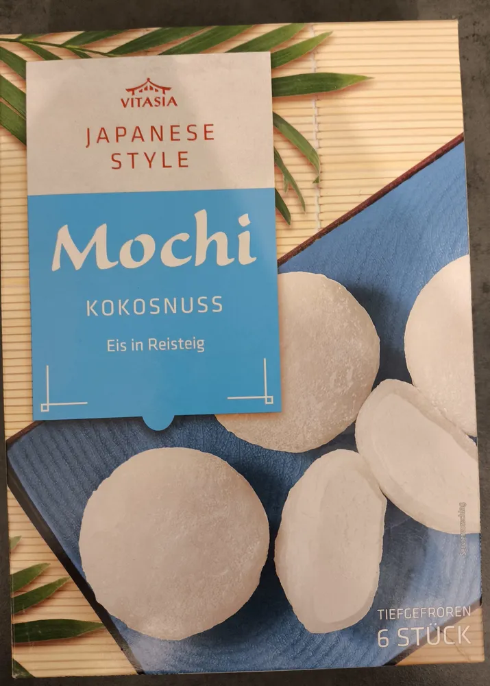 Mochi KOKOSNUSS Eis in Reisteig