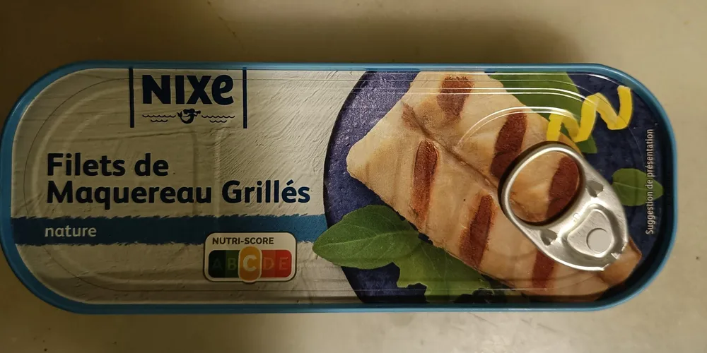 Filets de maquereau grillés