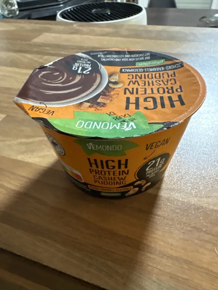 High Protein Cashew Pudding | Schoko-Karamell-Geschmack