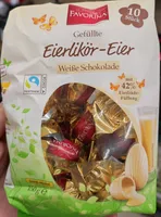 Gefüllte Eierlikör-Eier Weisse Schokolade