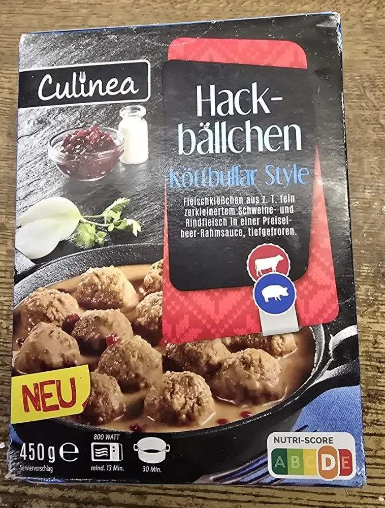 Hackbällchen Köttbular Style