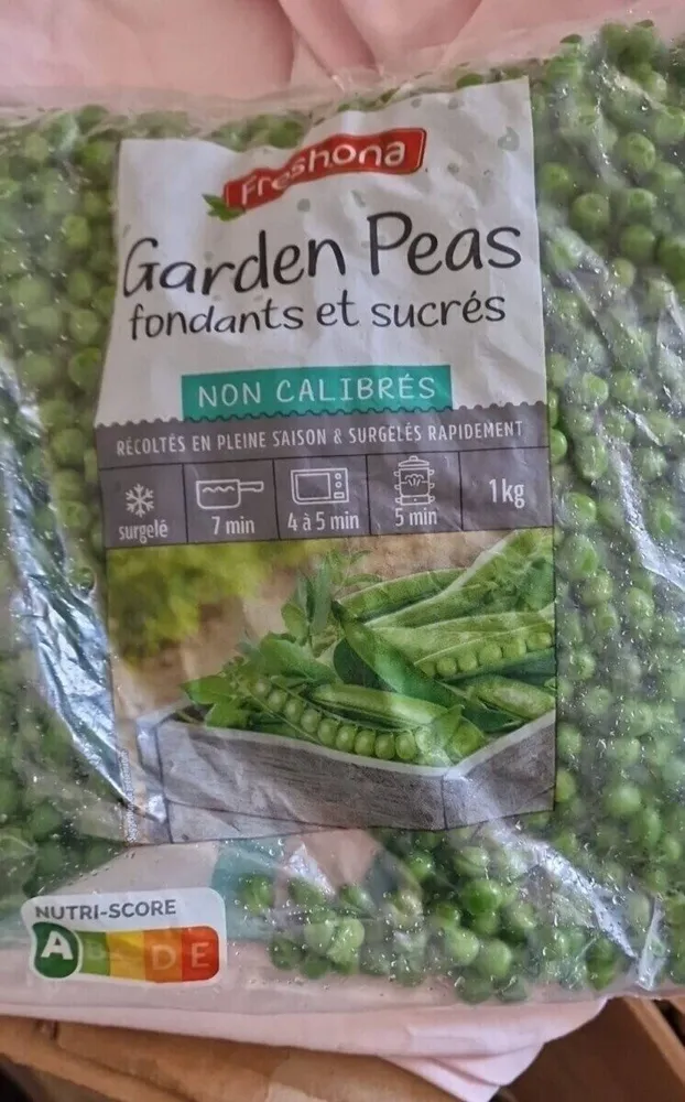 Garden Peas fondants et sucrés