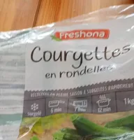 Courgette rondelles freshona