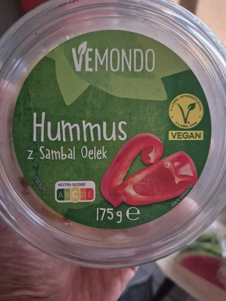Hummus z Sambal Oelek