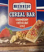 Cereal Bar Strawberry Cheesecake Style