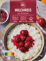Milchreis mit Kirschen