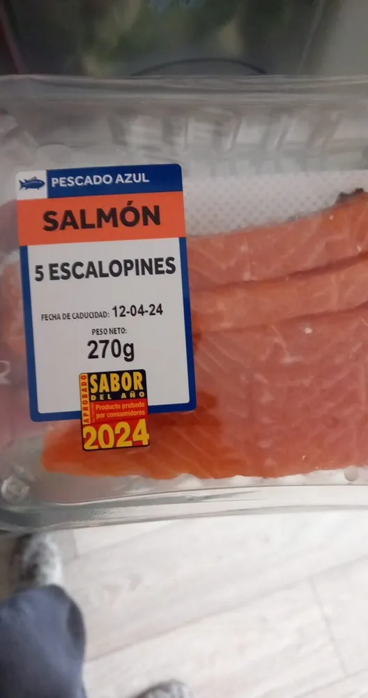 SALMÓN 5 ESCALOPINES
