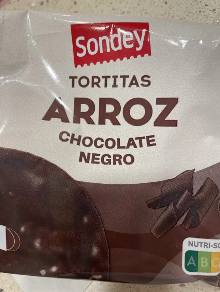 Tortitas Arroz Chocolate Negro