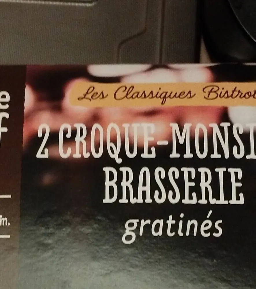 Croques monsieur brasserie gratinés