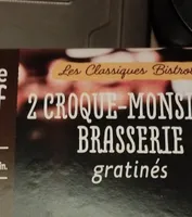 Croques monsieur brasserie gratinés