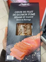 Cœur de saumon fumé Sésame et Pavot