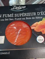 Saumon fumé supérieur d'ecosse