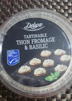 tartinable thon fromage et basilic