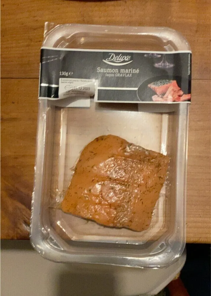 Saumon marine facon gravlax