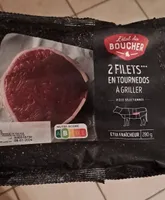 2 filets de bœuf en tournedos
