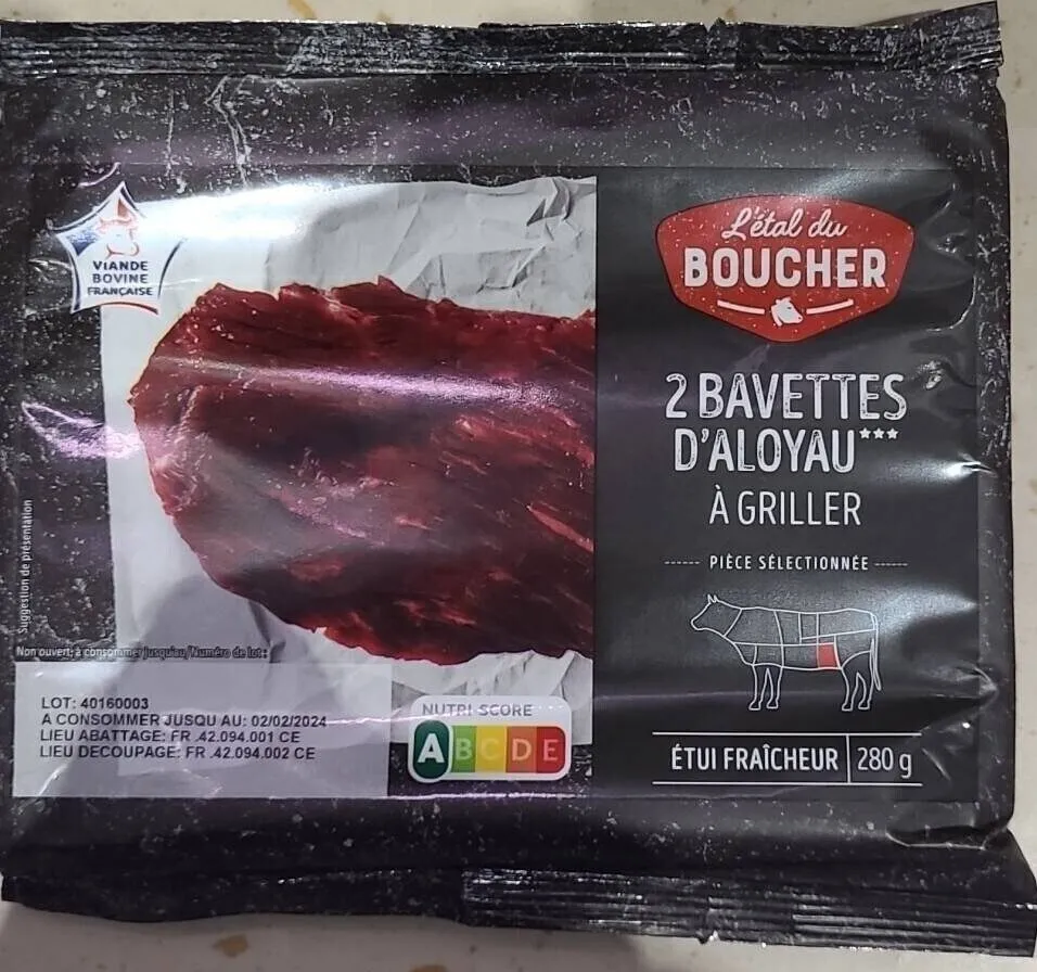 2 bavettes d'aloyau