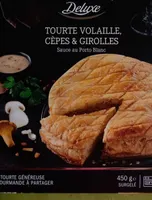 TOURTE VOLAILLE, CÈPES & GIROLLES