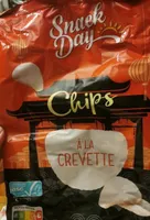 chips à la crevette