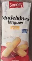 Madeleines longues nature