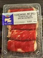 4xFleischvogel mit Speck