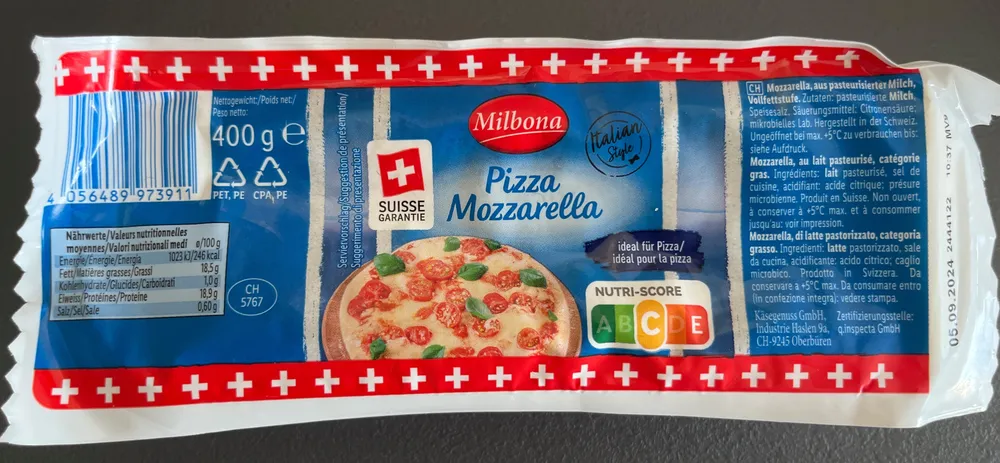 Pizza Mozzarella