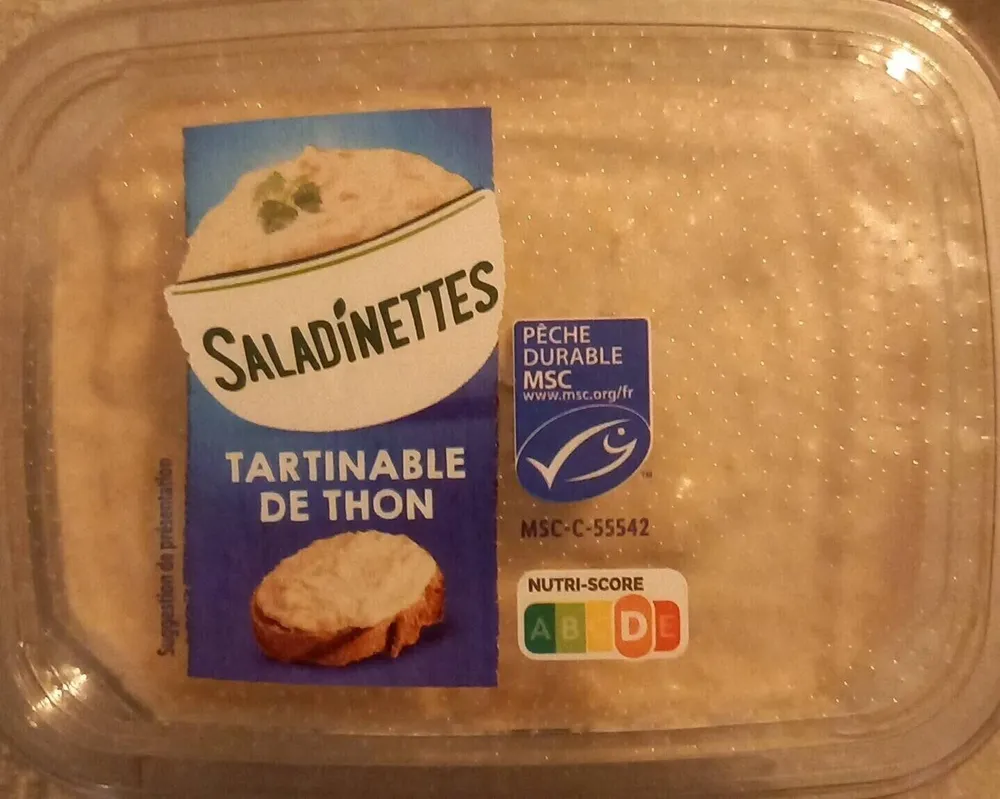 Saladinette tartinable de thon