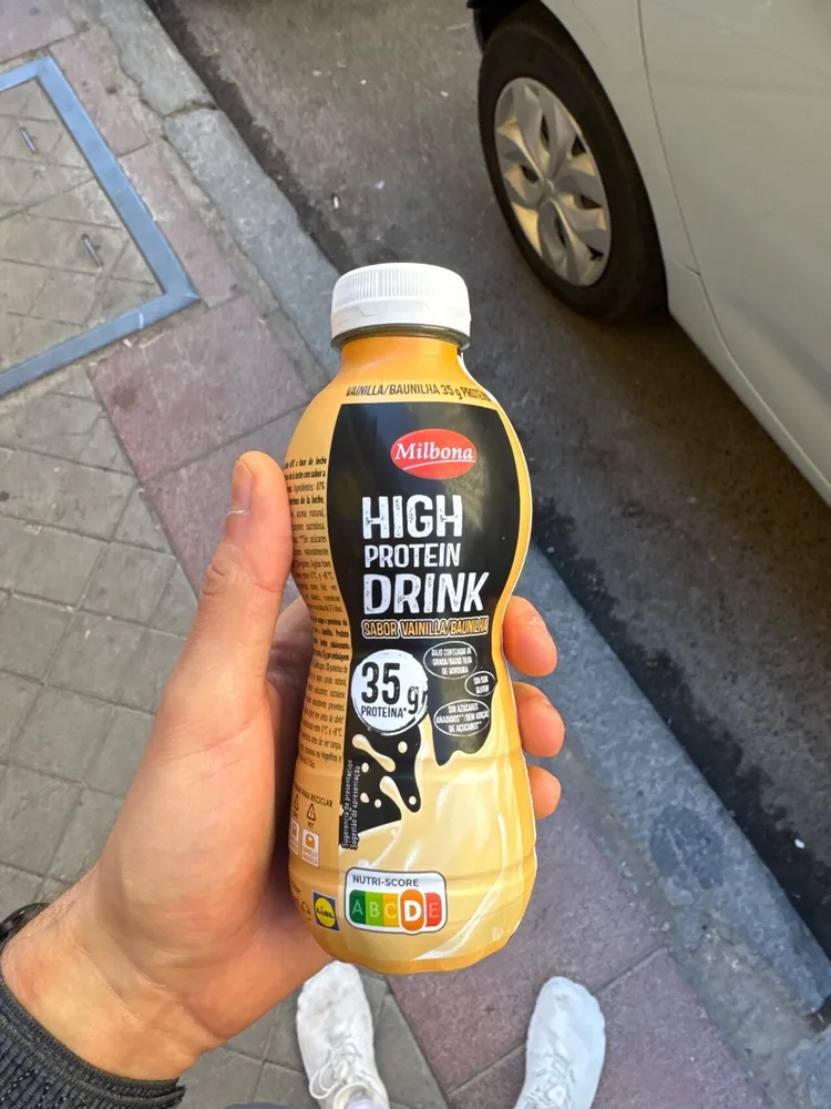 High Protein Milk Drink Vanilla Flavour