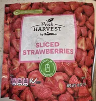 Sliced Frozen Strawberries