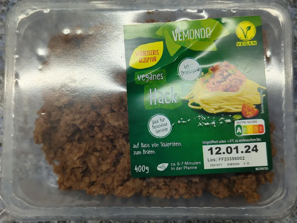 Veganes Hack