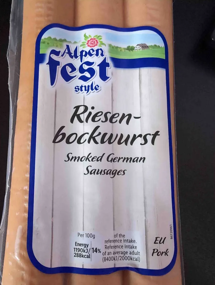 Smoked German Sausages