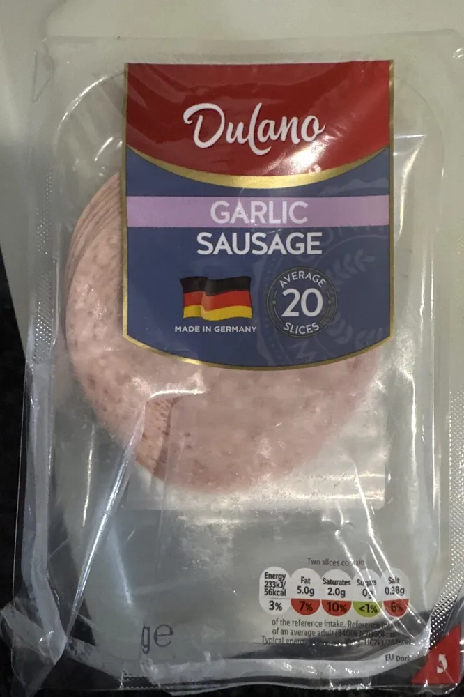 Garlic Sausage
