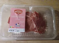 Côtes de porc échine sans os