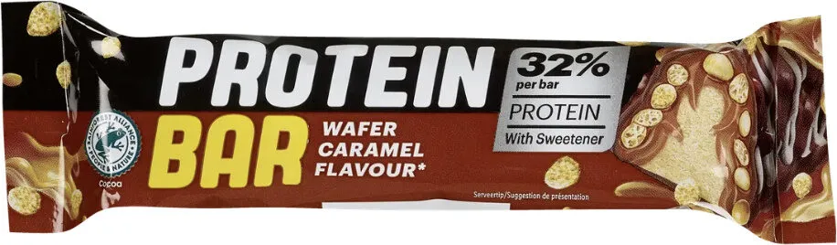 CRUNCHY PROTEIN BAR Caramel Crisp flavour