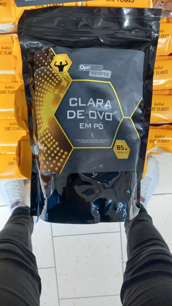 CLARA DE OVO EM PÓ
