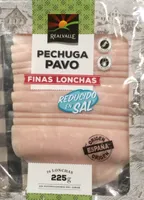 Pechuga de pavo reducido en sal