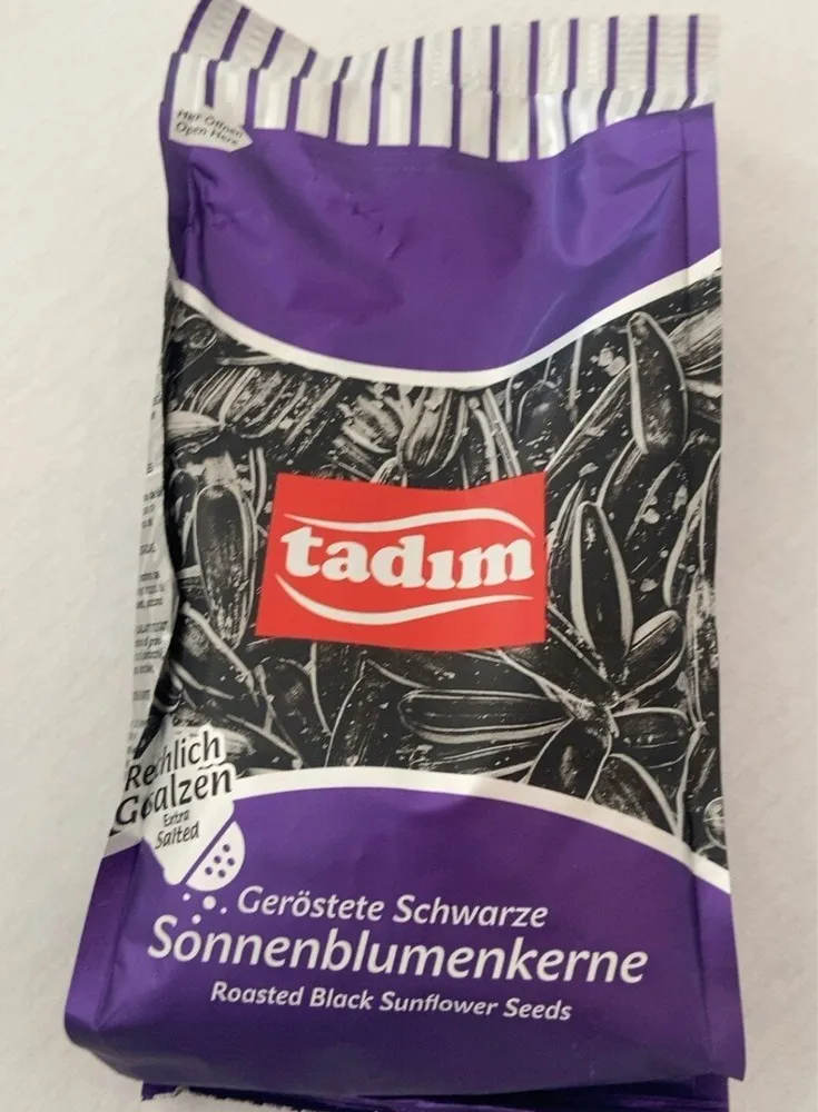 tadim Roasted Black Sunflower Seeds