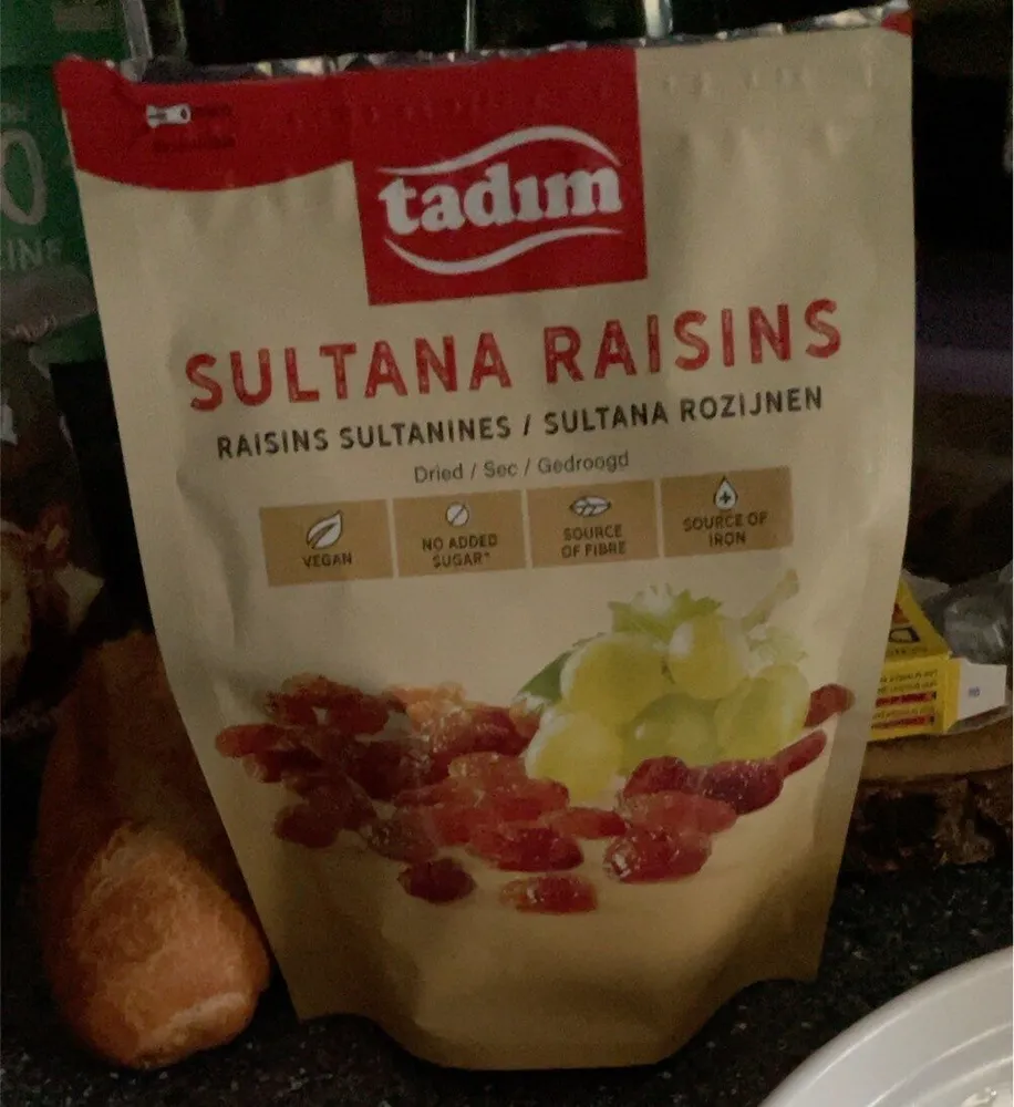 Sultana raisins