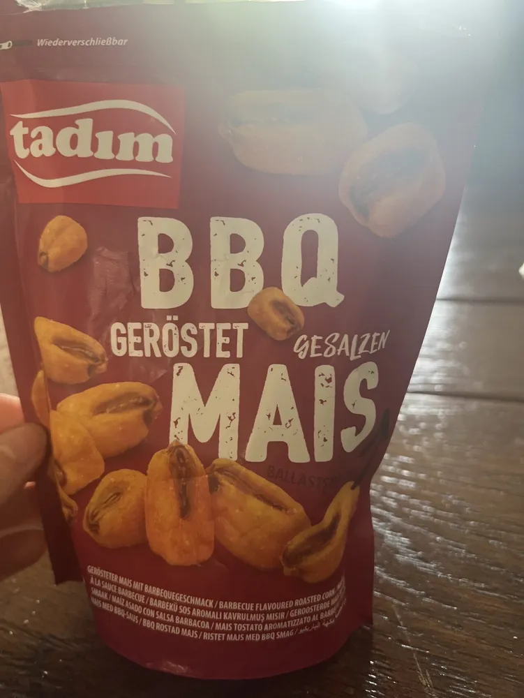 BBQ geröstet gesalzen Mais