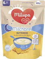 MILUPA Milchbrei Butterkeks Gute Nacht ab dem 6. Monat 400G