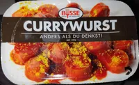 Currywurst - Rostbratwurst in würziger BBQ-Curry-Sauce