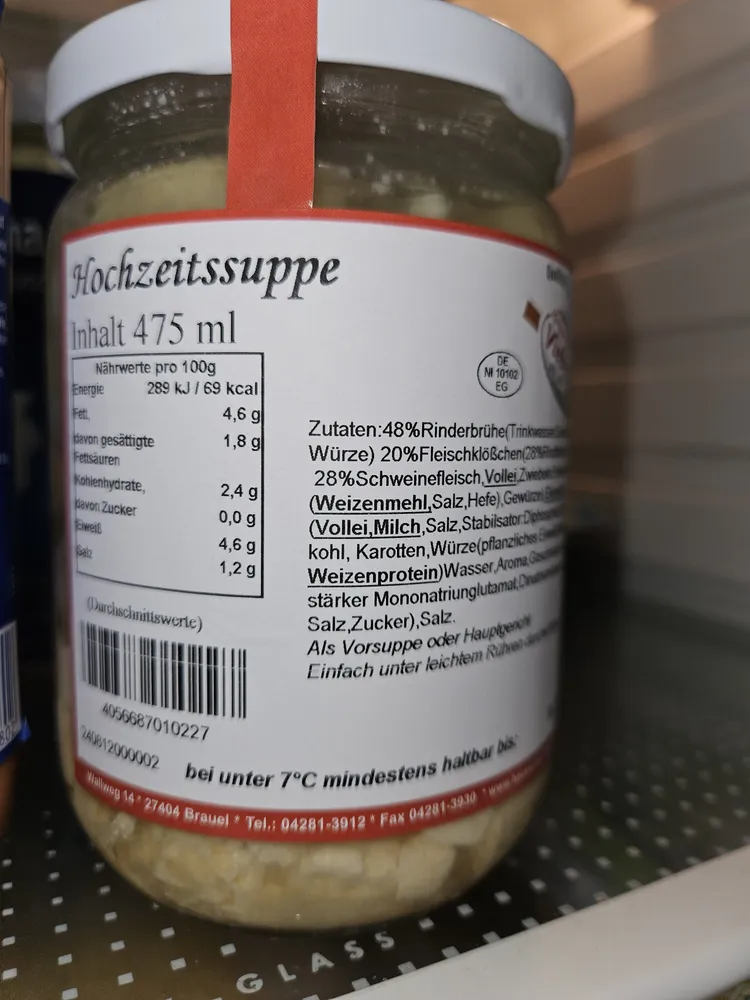 Hochzeitssuppe